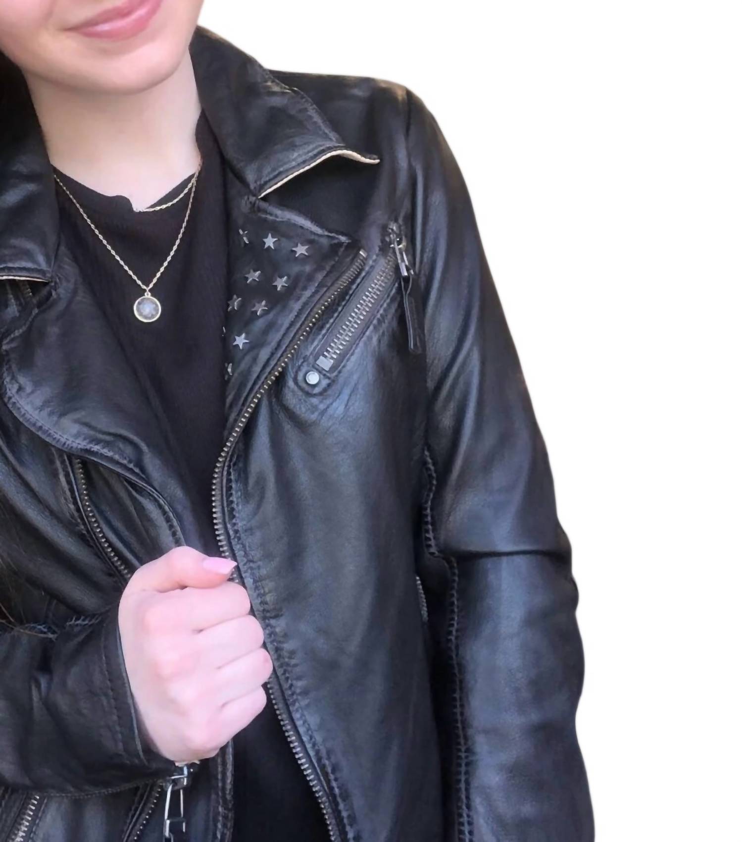 Mauritius - Seera Rf Leather Jacket
