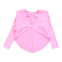 T2Love - Girl's Open-back Long Sleeve Tee