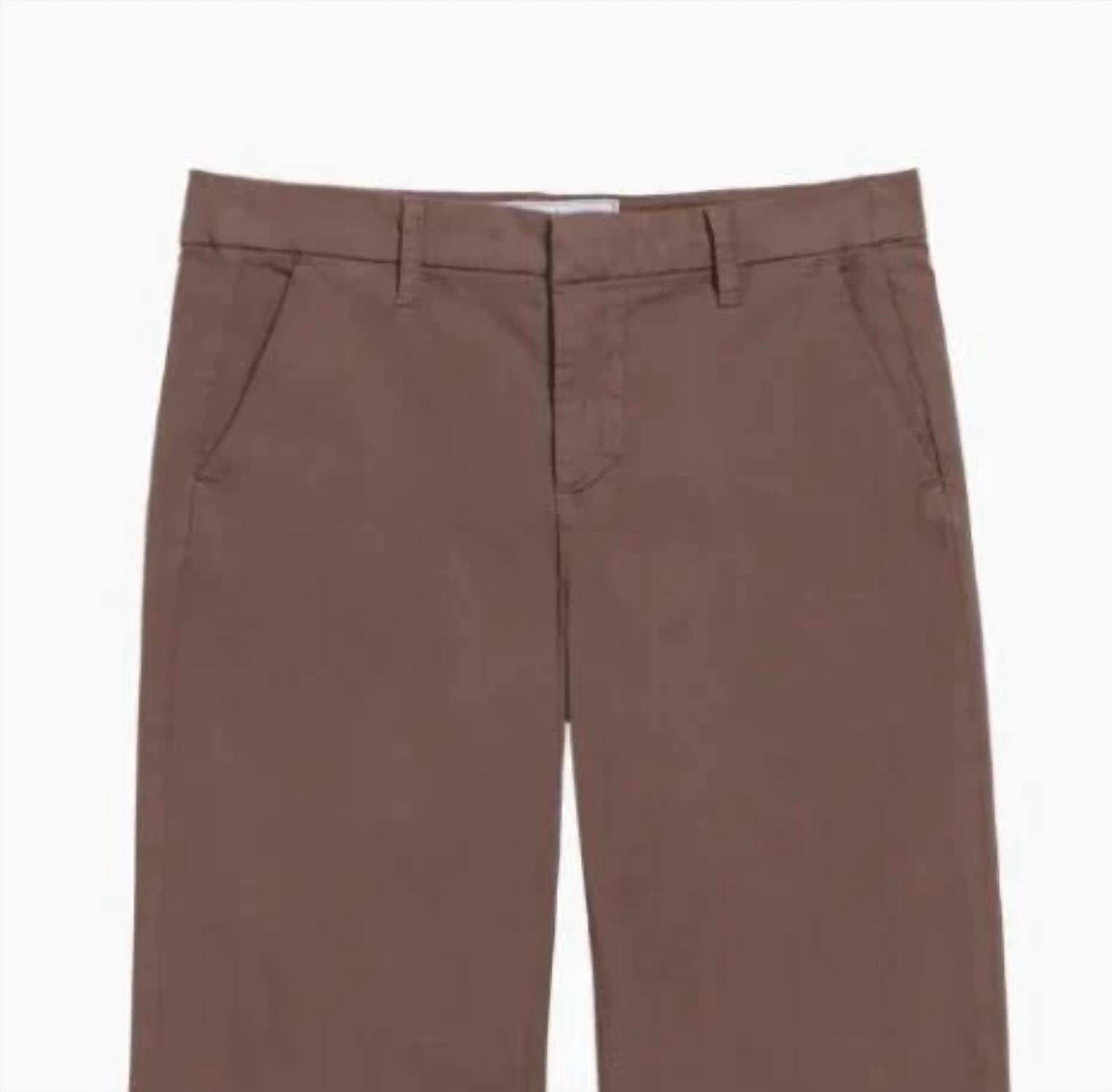 Frank & Eileen - Women's Black Rock Wide Leg Chino
