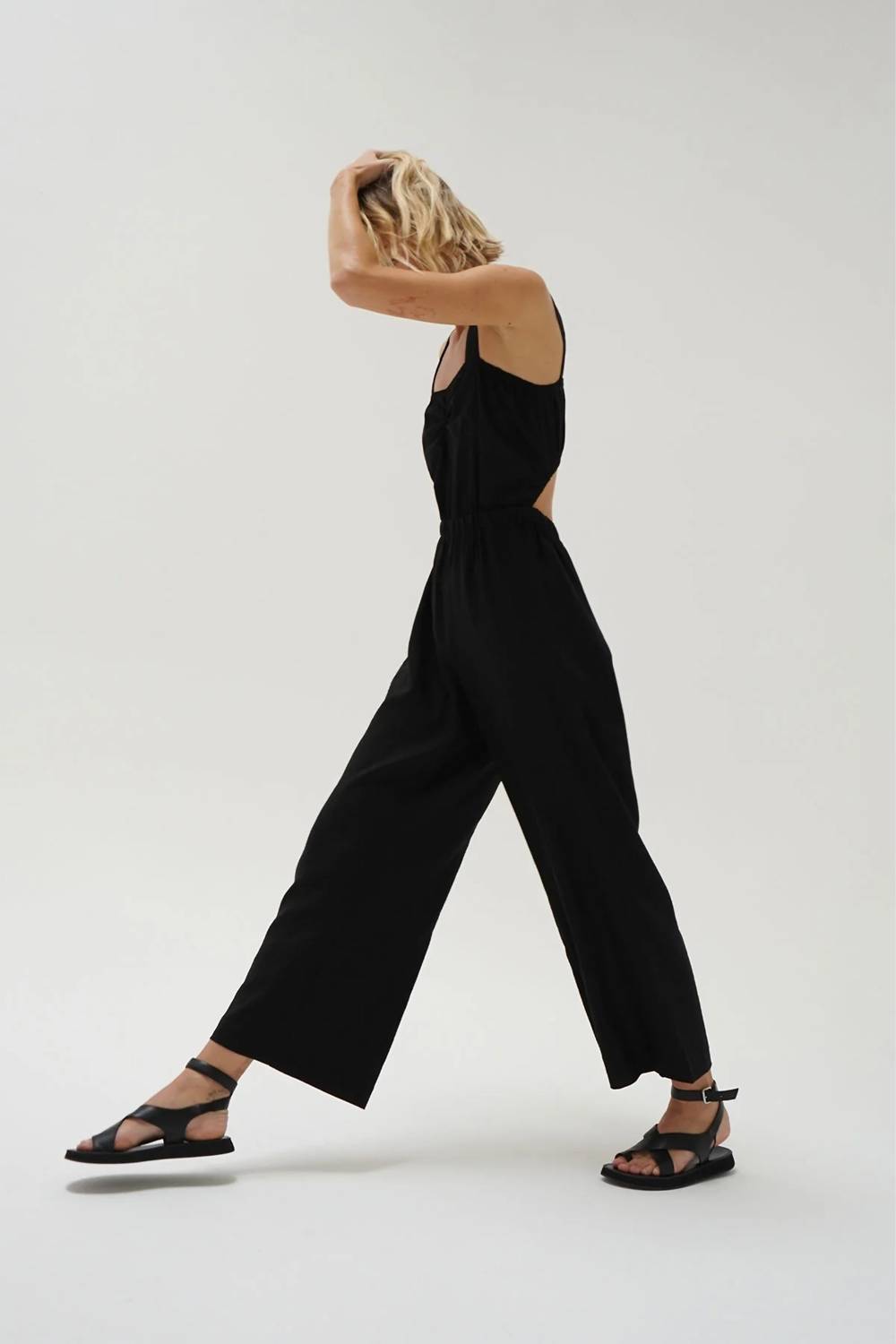 Lna - La Rosa Linen Jumpsuit