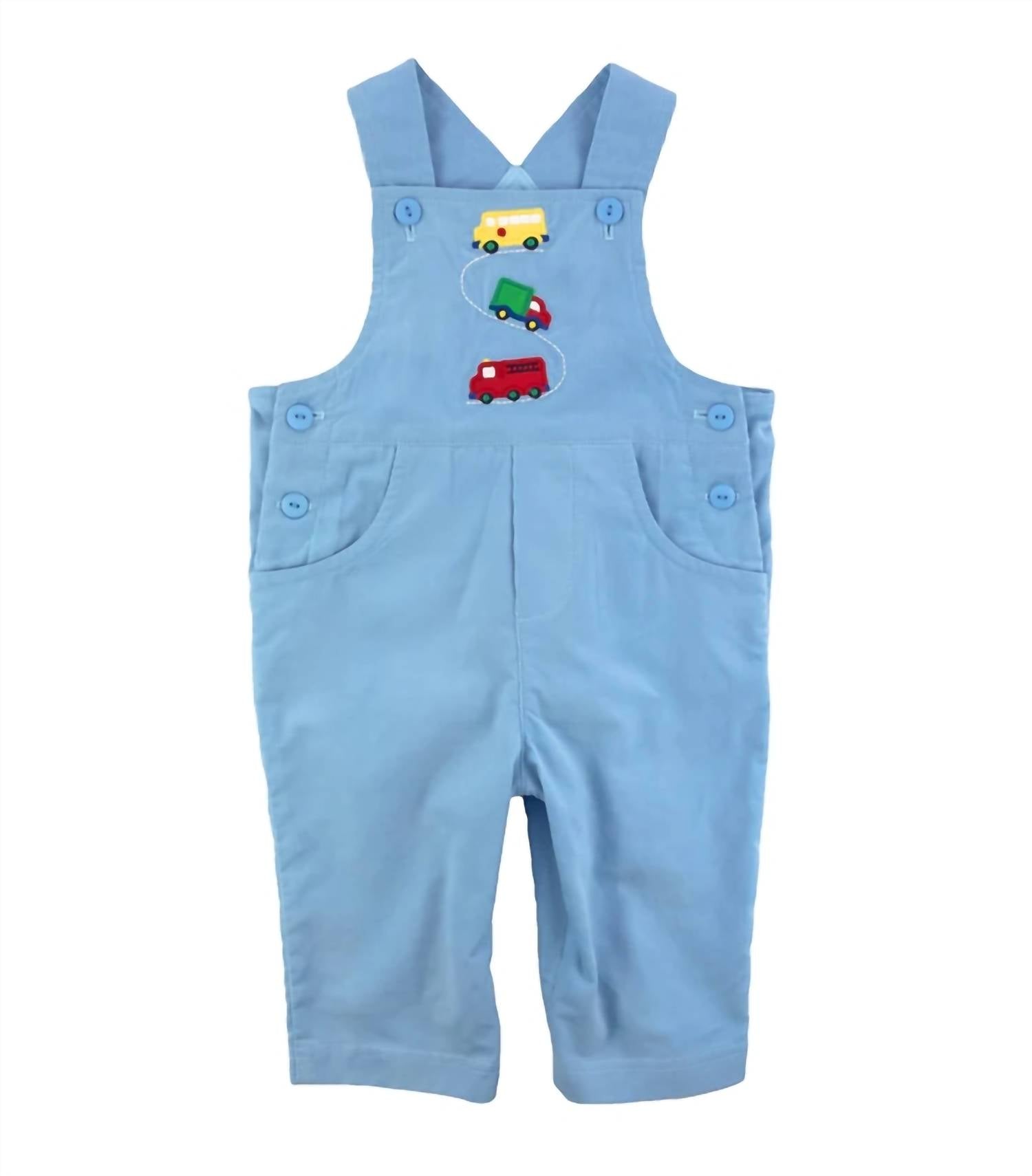 Florence Eiseman Kid's Around The Neighborhood Corduroy Longall in blue - kids' item