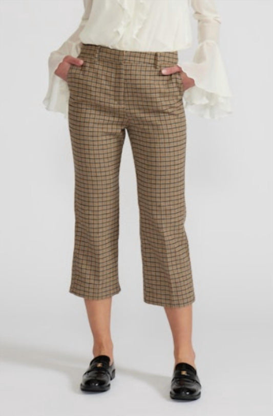 Lucy Paris - Plaid Ankle Pants