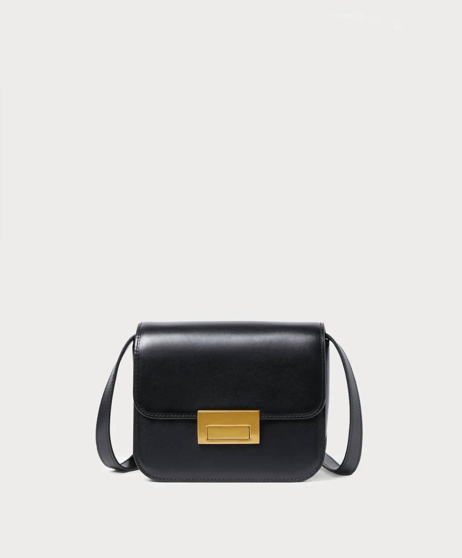 Loeffler Randall Women's Leather Crossbody Bag in black - women's bag