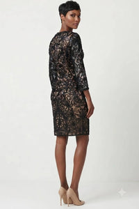 Sue Wong - Soutache Embroidered Short Evening Dress