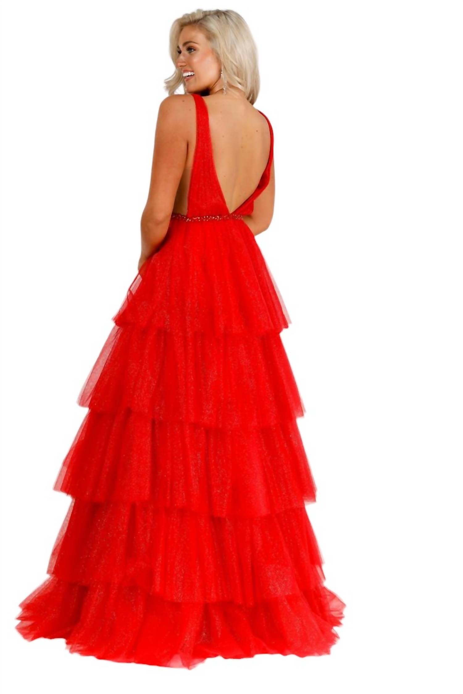 Vienna Prom - TULLE LONG PROM DRESS