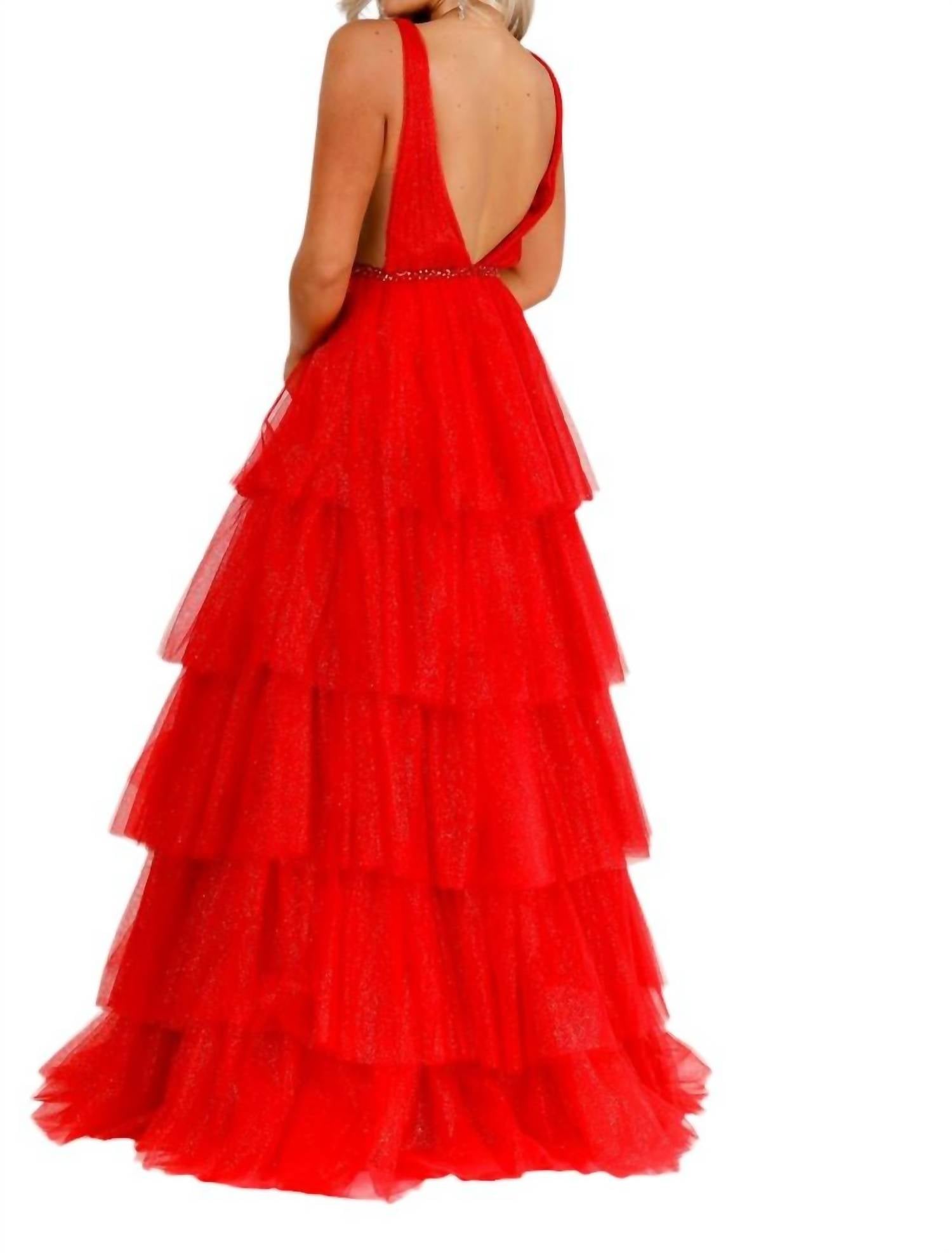 Vienna Prom - TULLE LONG PROM DRESS