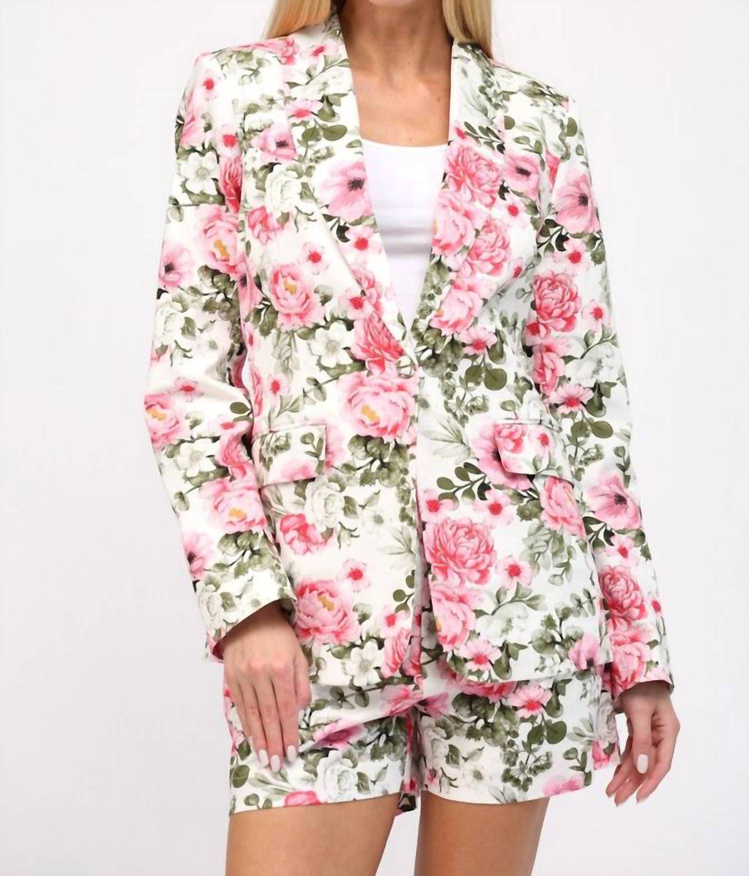 Fate - Floral Blazer