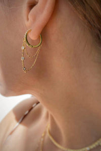 Native Gem - Women's Tresor Huggies Earring