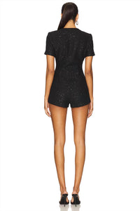 Bardot - Estelle Boucle Playsuit
