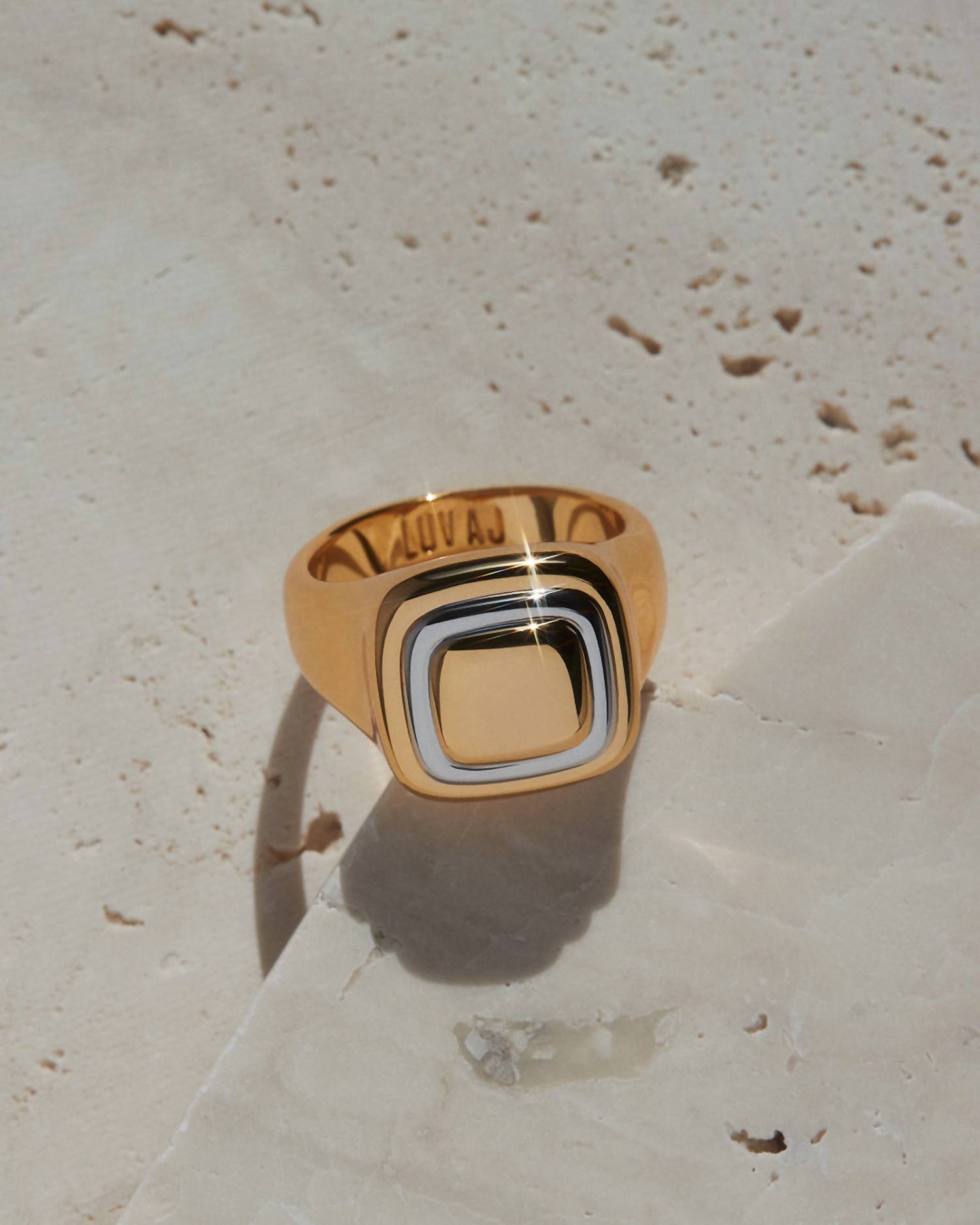 Luv Aj - Women's Dalia Two-tone Ring
