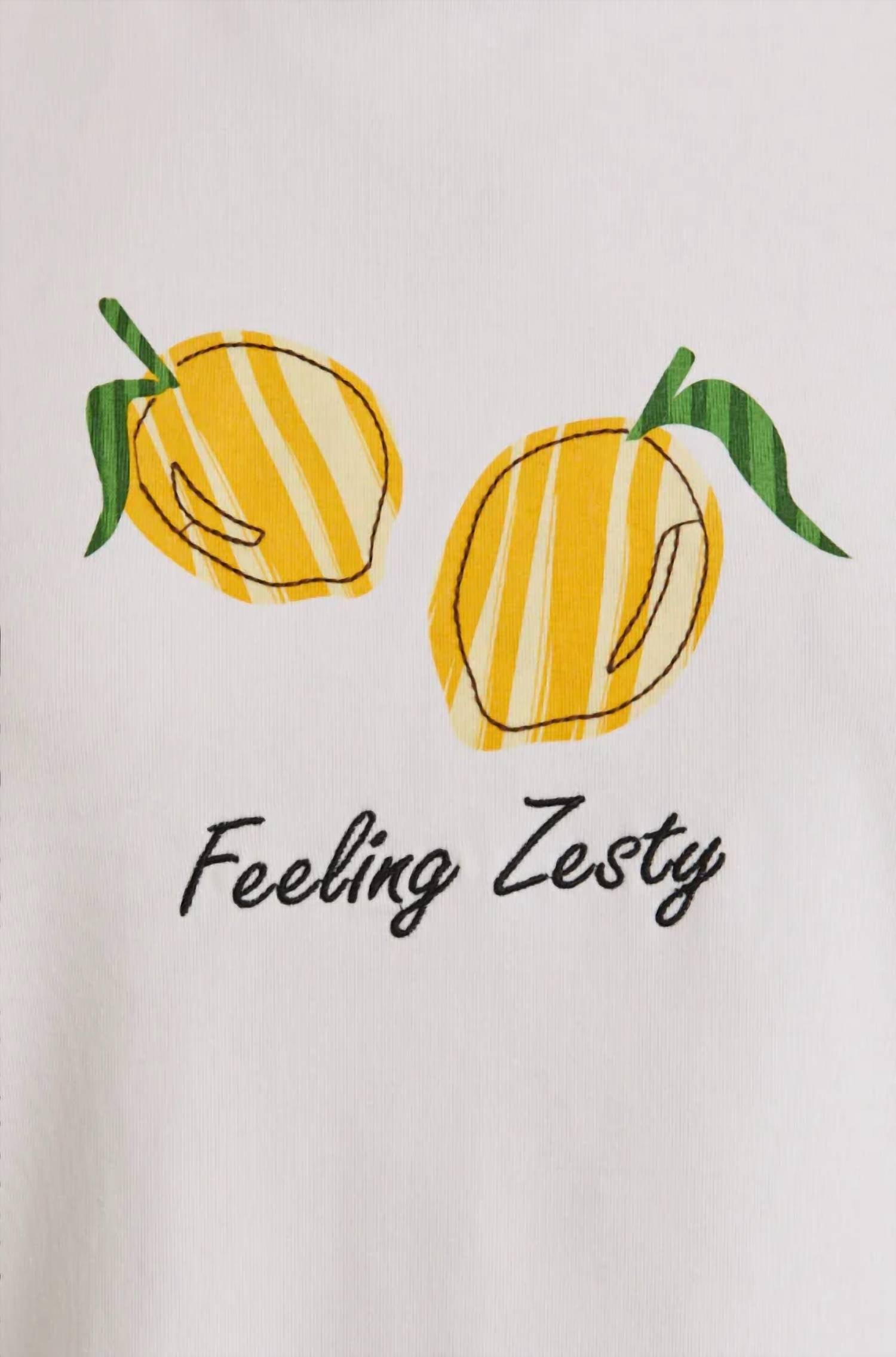 Gilli - Feeling Zesty Lemon Graphic Tee