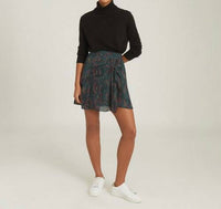 Reiss - Skyla Reptile Print Mini Skirt
