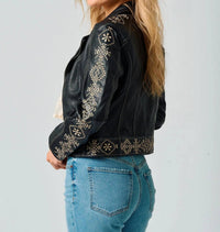 Mauritius - Aztec Embroidered Jacket
