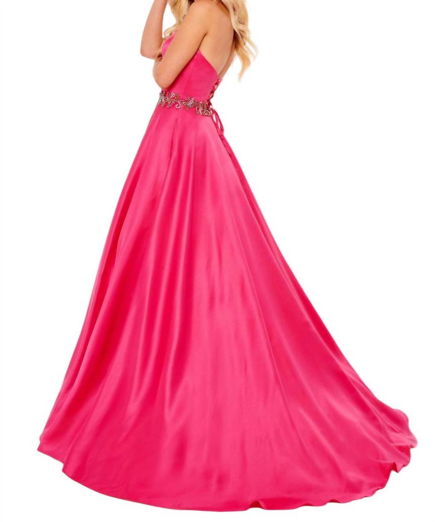 Rachel Allan - Satin Ball Gown