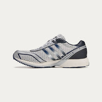 adidas Women's Sporty & Rich Adizero Adios Mesh Sneakers in blue white - women's shoe - alternate view
