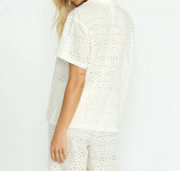 Billabong - Eyelet Crush Beach Coverup Top