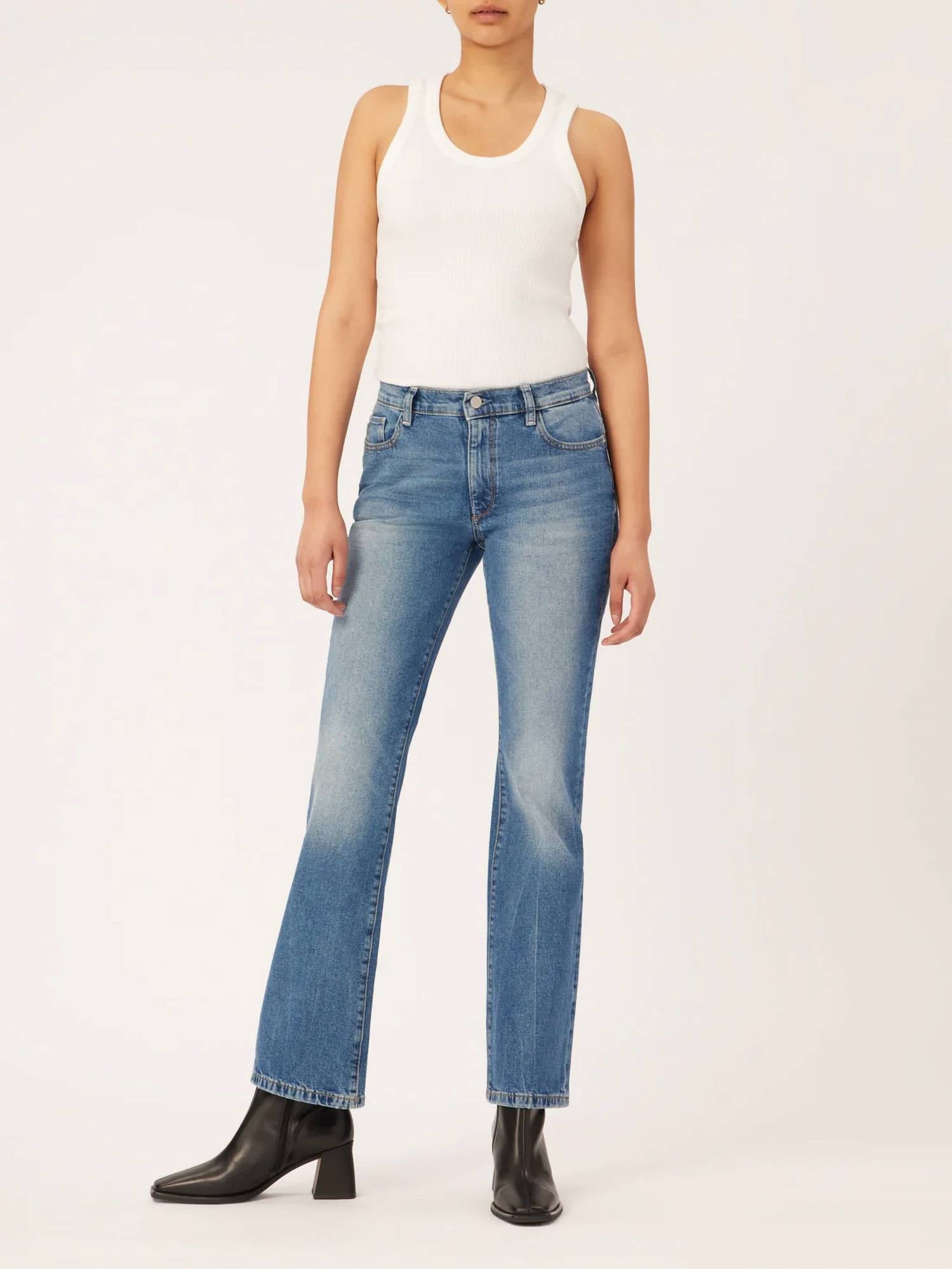 Dl1961 - Women'S - Joni Slim Boot Relaxed Vintage Jeans