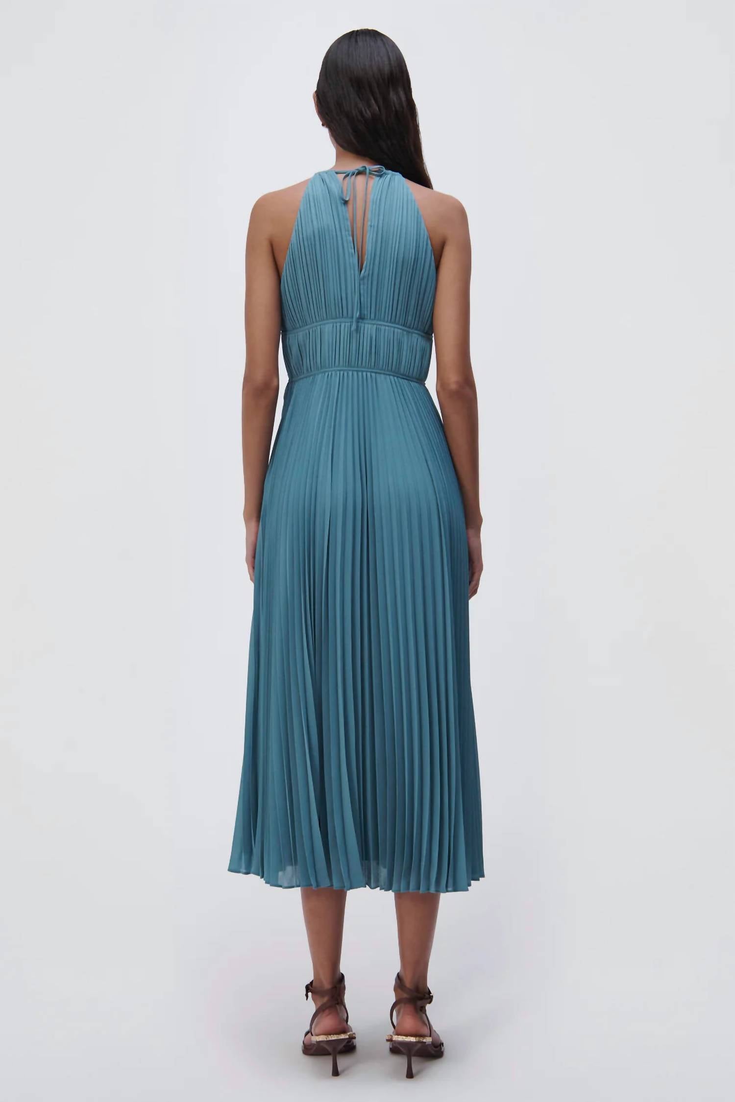 Jonathan Simkhai - Carli Plisse Midi Dress