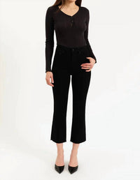 Daze - Shy Girl Crop Flare Jeans