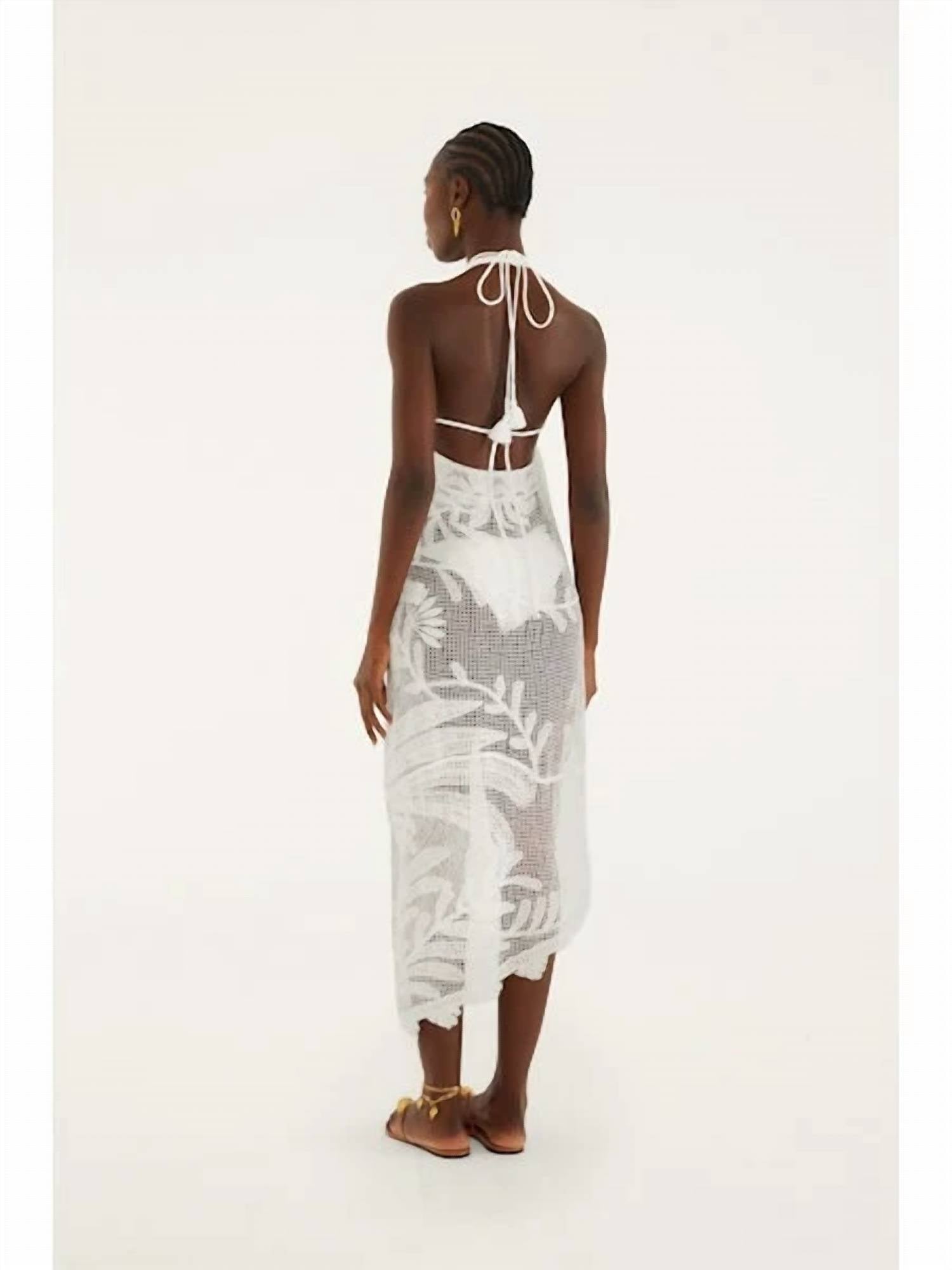 Farm Rio - Engineering Midi Dress