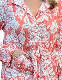Shana Apparel - Crinkle Button Down Shirt