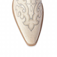Myra - Women's Embroidered Leather Booties