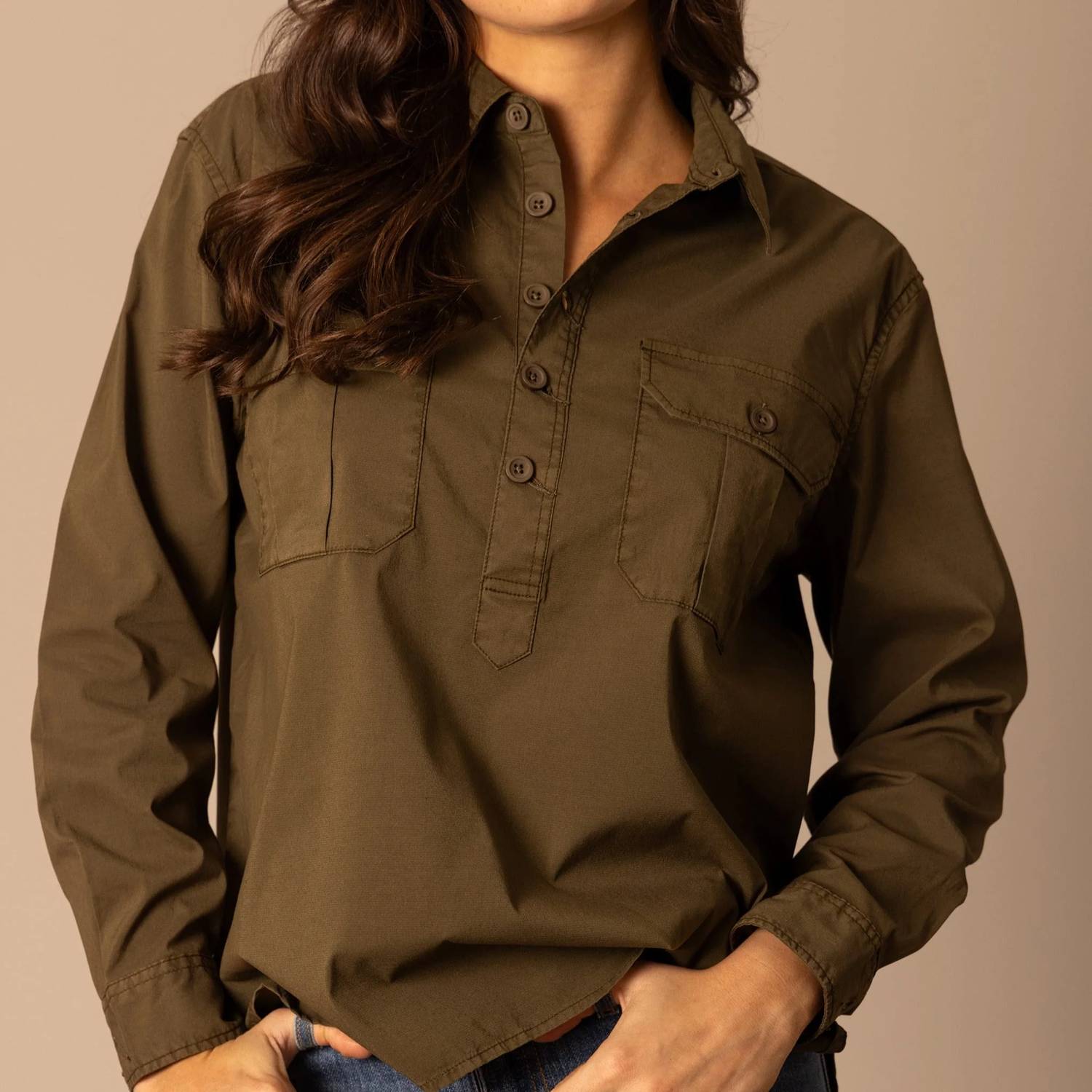 Kimes Ranch - Abigail Popover Shirt