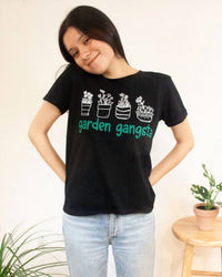 Premium Recycled Threads - Garden Gangsta Graphic Tee