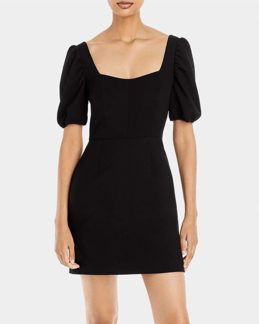 French Connection - Berina Whisper Puff Sleeve Dress