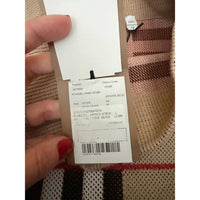 Burberry - Check Knit Mini Skirt