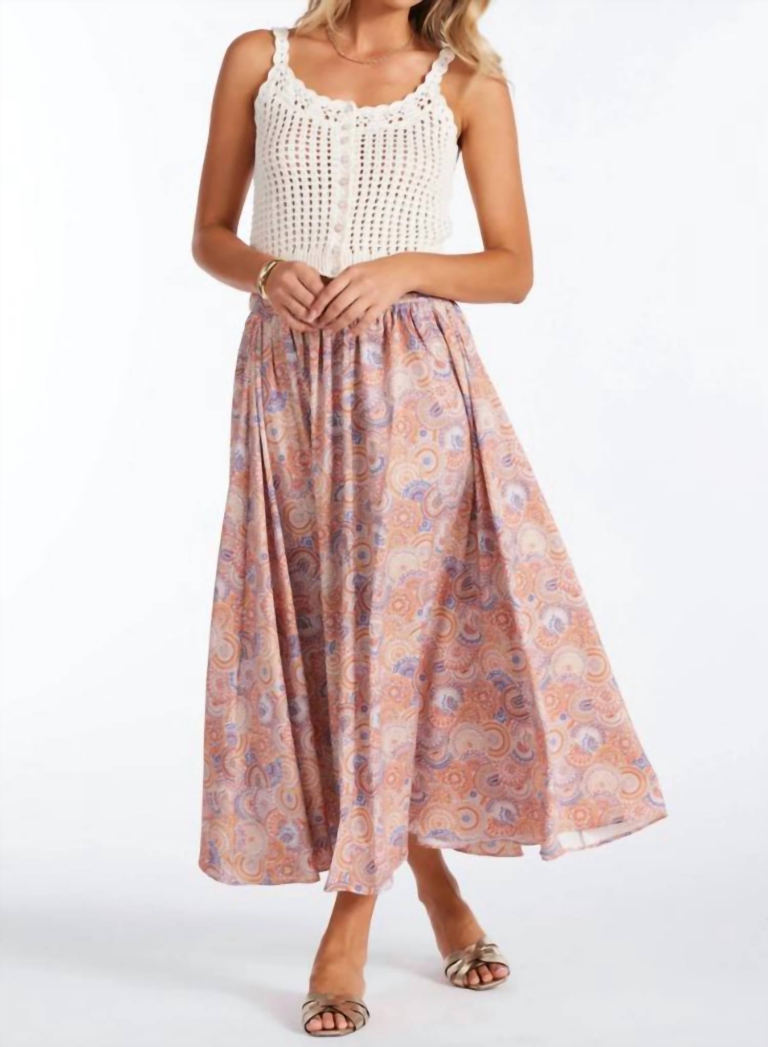Bishop + Young - Camryn Summer Midi Skirt