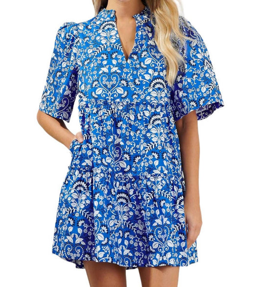 Sugarlips - Lulu Floral Tomales Mini Dress