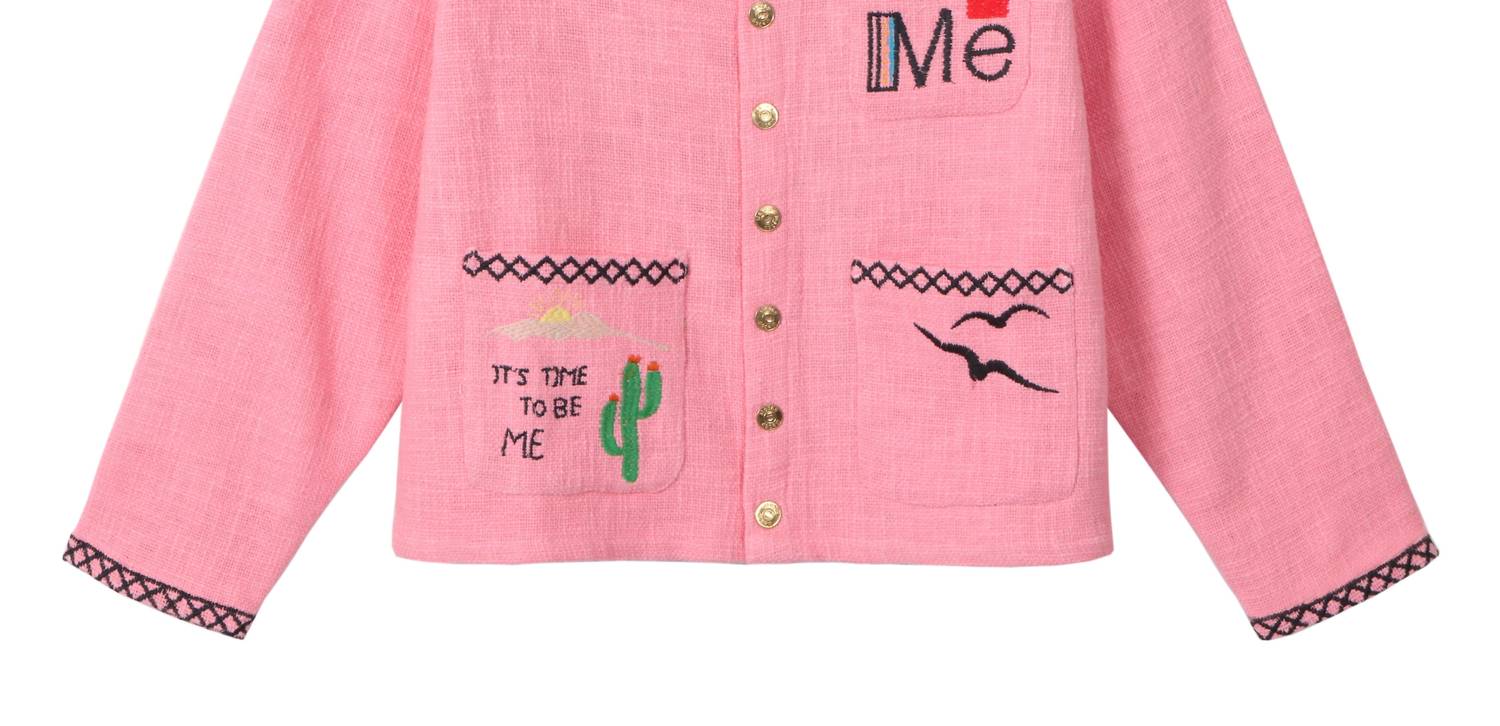 Me369 - Women's Margaret Collarless Jacket