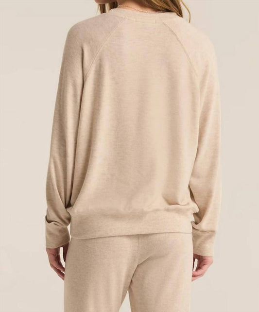 Z Supply - Cassie Wine Wonderland Long Sleeve Top