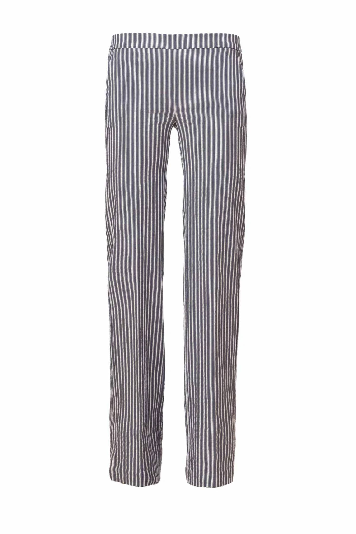 Avenue Montaigne - Castel Bistro Stripe Seersucker Pant