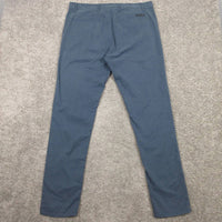 AG Jeans Men's Jamison Skinny Leg Chino Pants in blue - men's pants - detail view