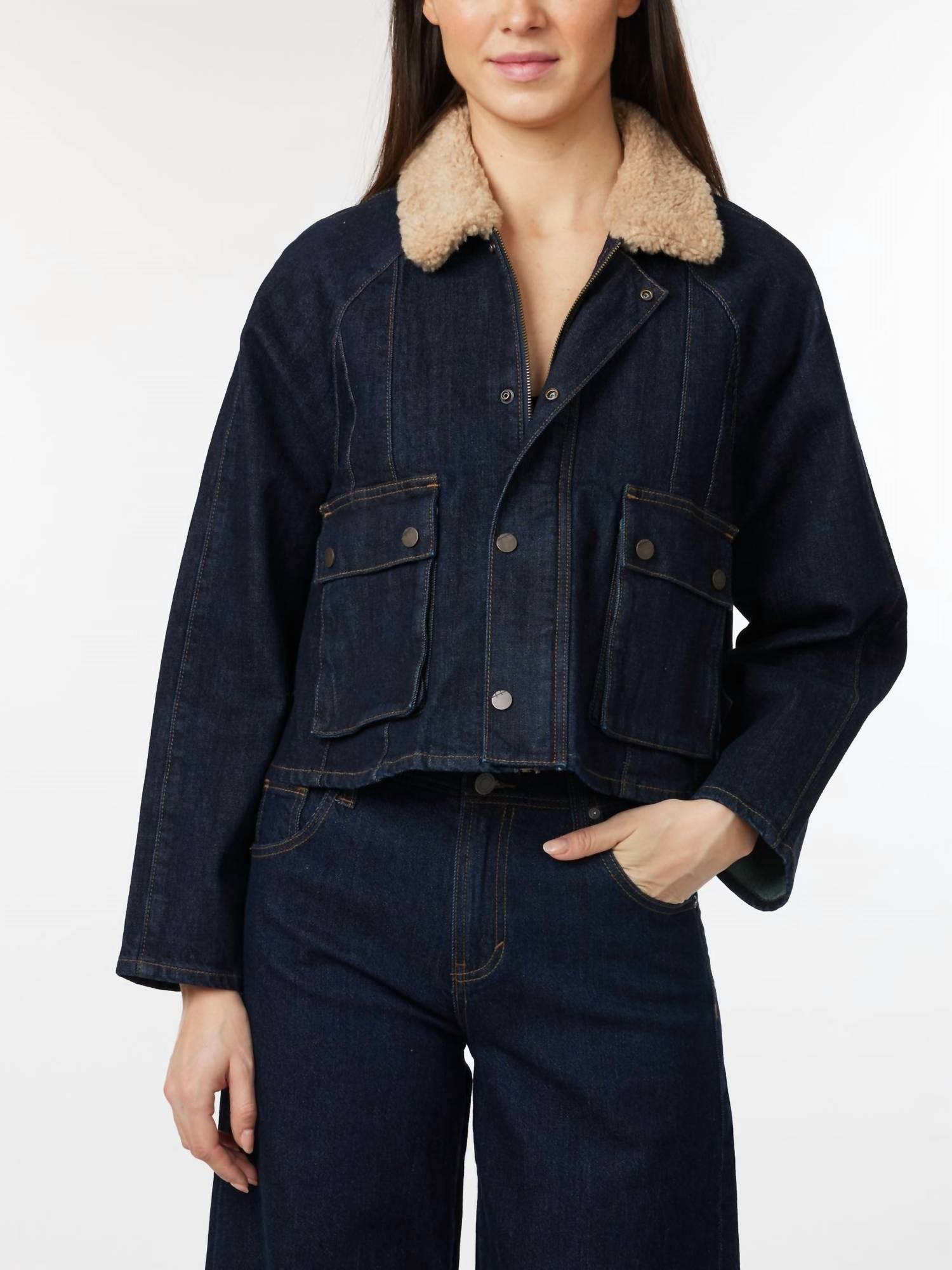 Habitual - Cropped Barn Jacket