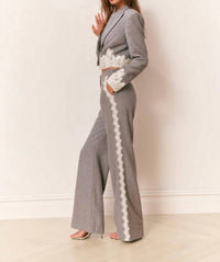 Loveshackfancy - Oriaith Lace Trimmed Trousers
