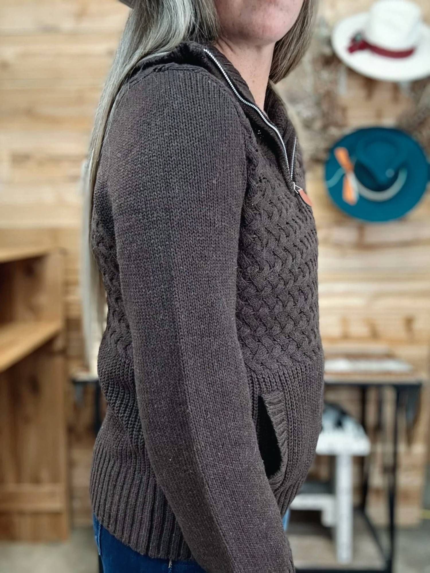Cotton & Rye - Women's Cable Sweater