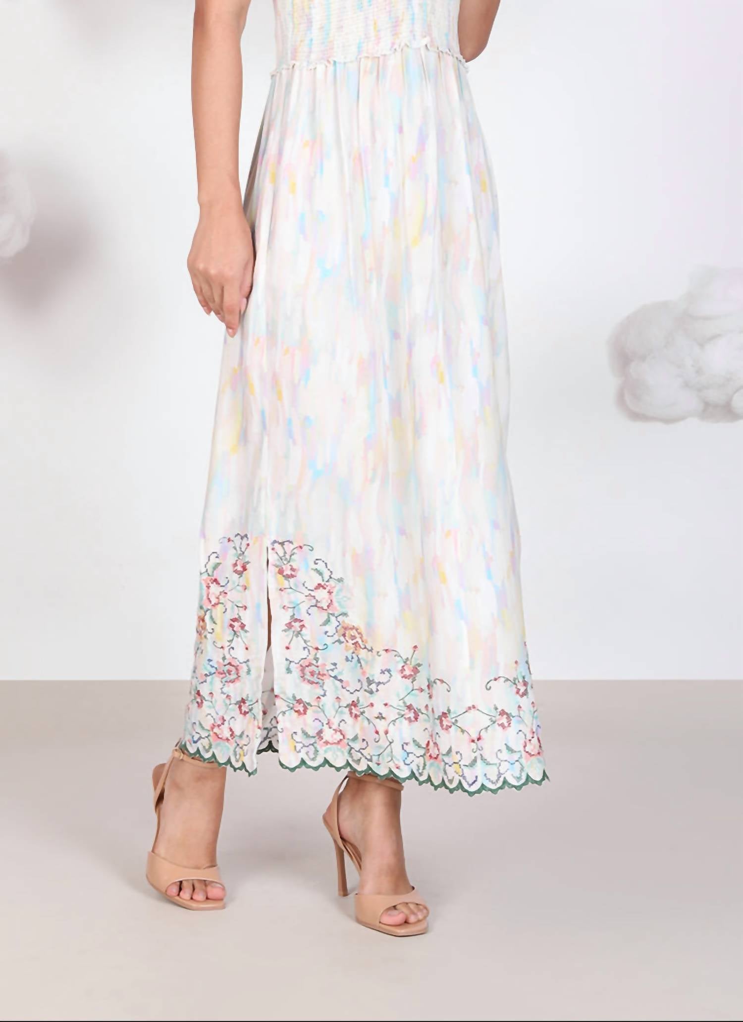 Blank - Women's Emilee Smocked Skirt