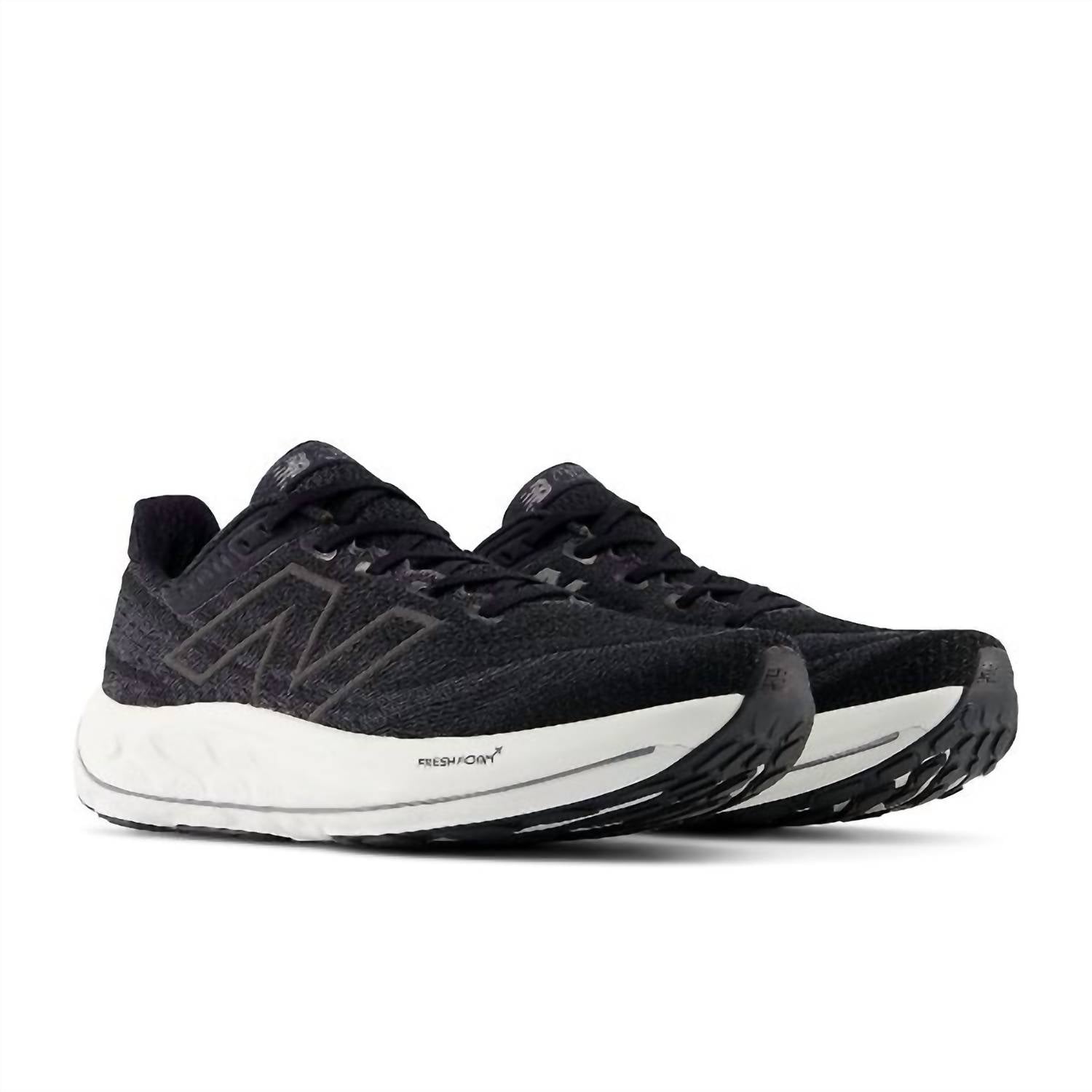 New Balance Men's Vongo V6 Shoes in black white multi - men's sneaker - alternate view
