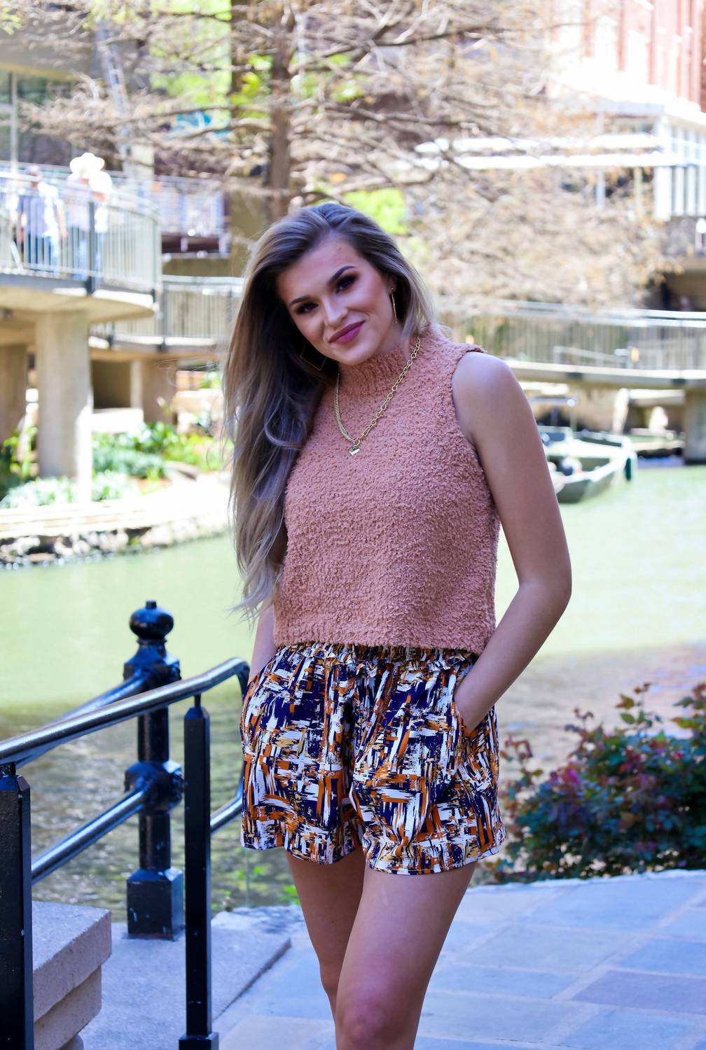 She + Sky - Pretty Preppy Top