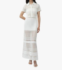 Simkhai - Westly Open Stitch Midi Skirt
