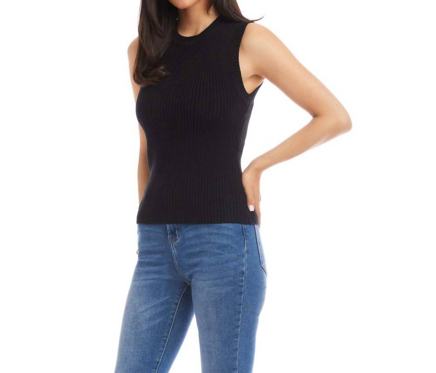 Karen Kane - Ribbed Sweater Tank