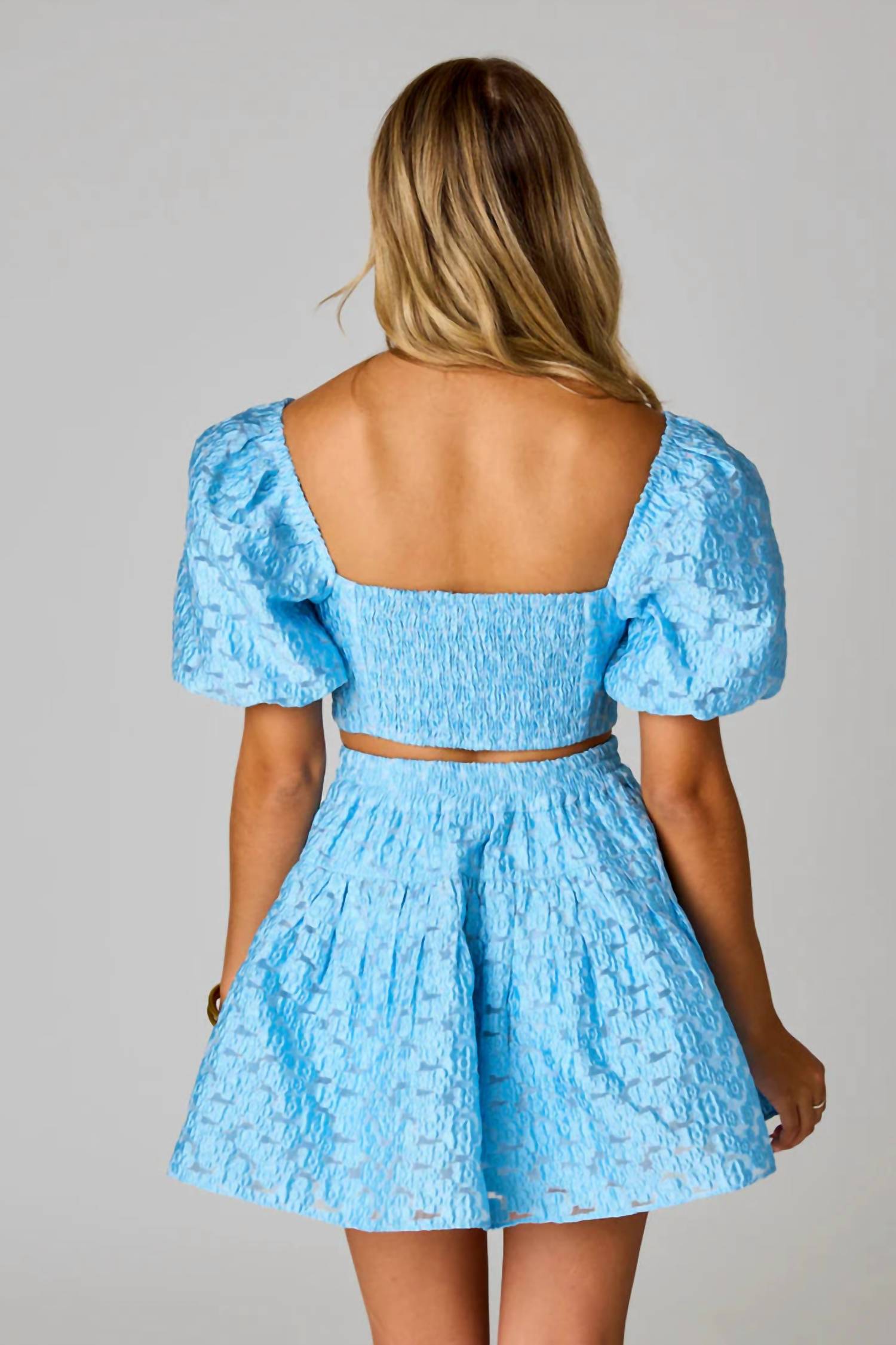 Buddylove - Pastel Cutie Floral Skirt Set