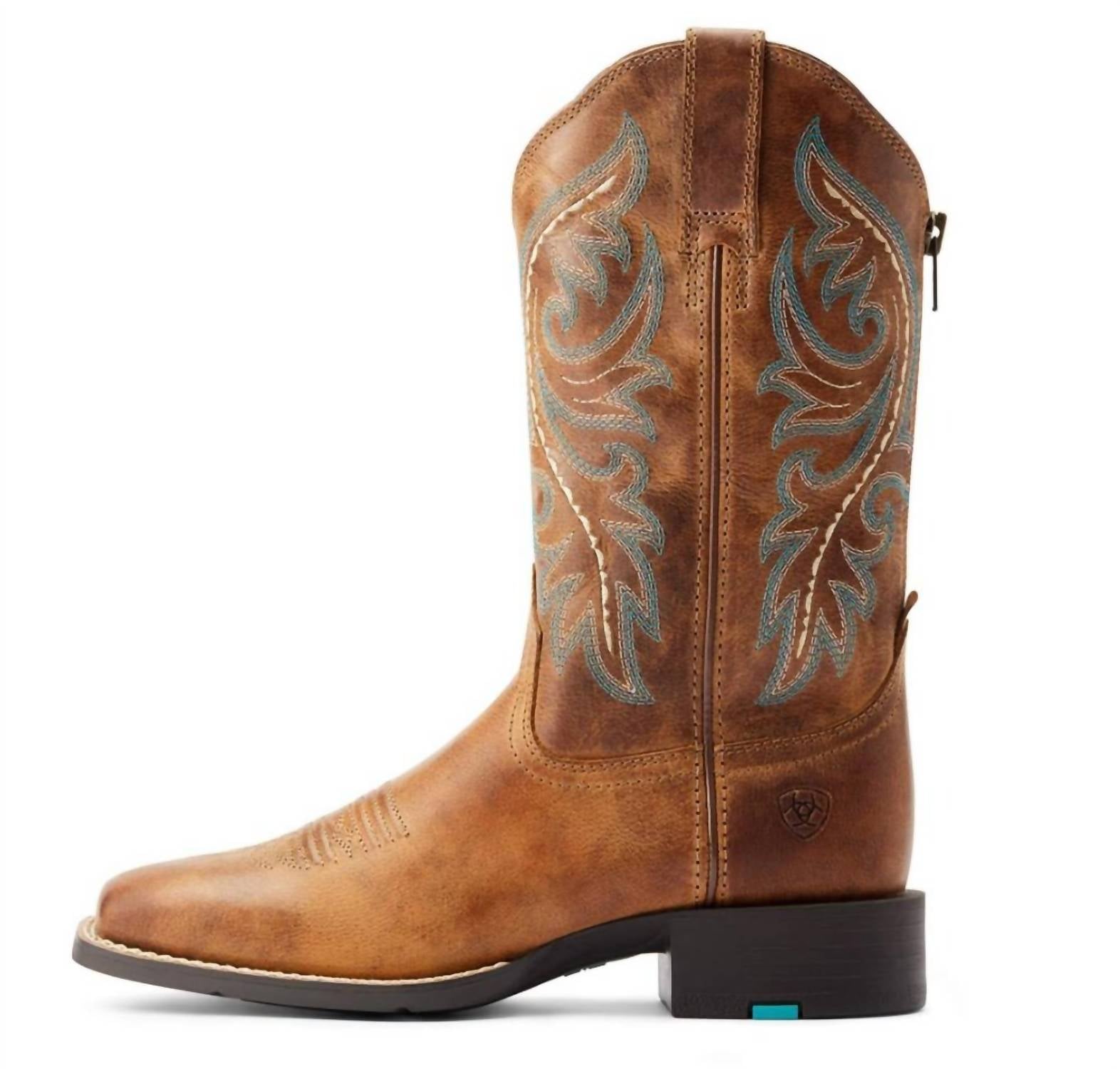 Ariat - Womens Round Up Zip Back Boot