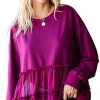 First Love - Layered Chiffon Top