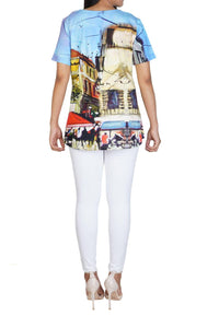 Parsley & Sage - Venice Impressionist Top