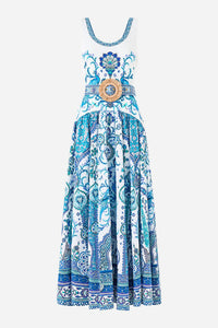 Camilla - Jersey Tank Dress With Contrast Skirt