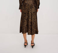 Rails Jazlyn Dress in ginger spotted 1 - women's dress - detail view